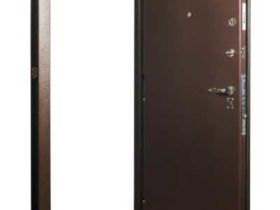 Стандартные и нетипичные размеры входных металлических дверей с коробкой, их толщина и вес
