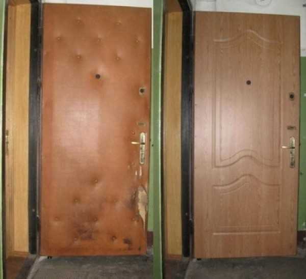 Реставрация двери